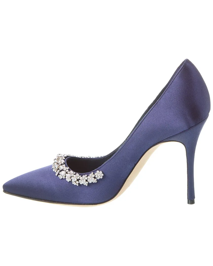 Manolo Blahnik Olarana 105 Satin Pump