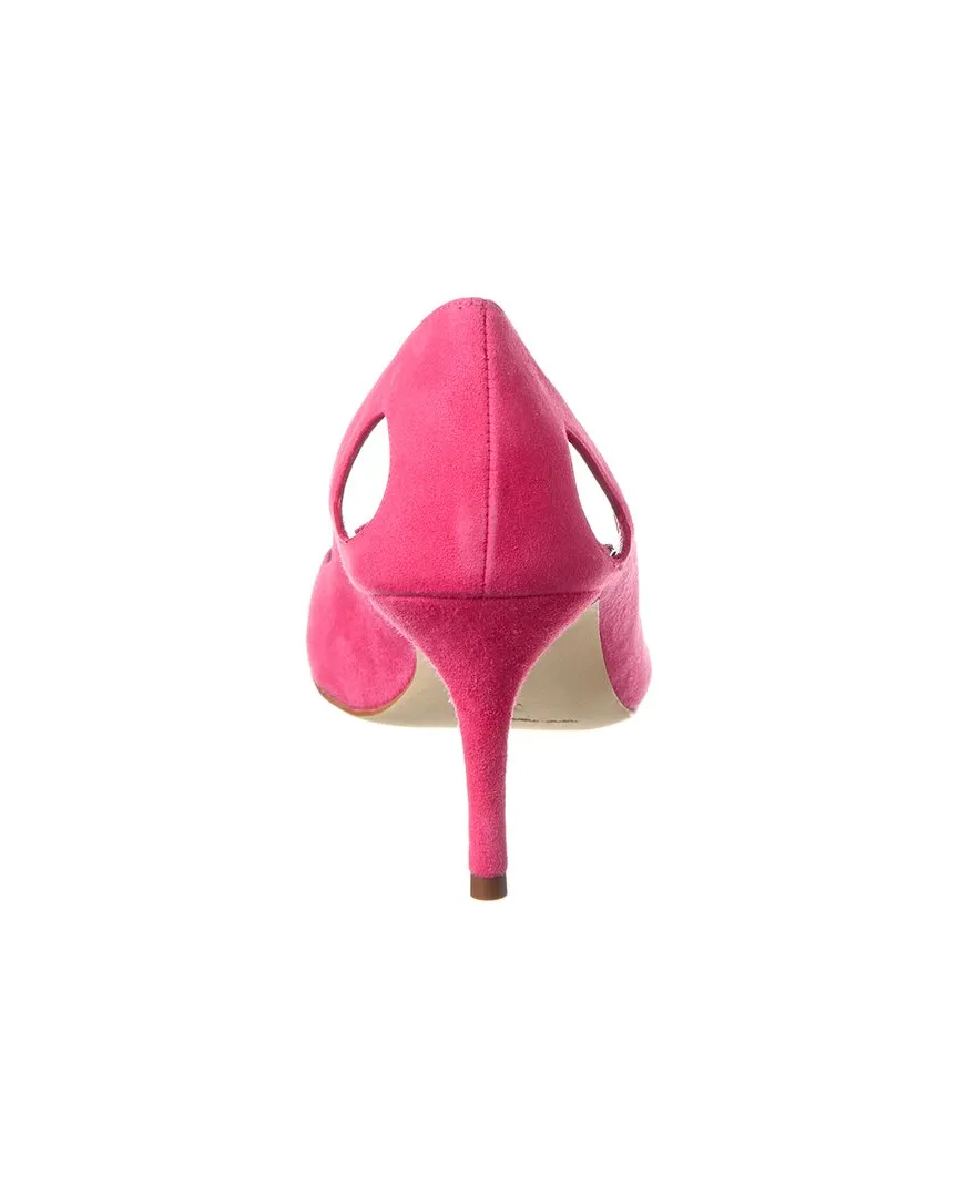 Manolo Blahnik Toplaca 70 Suede Pump