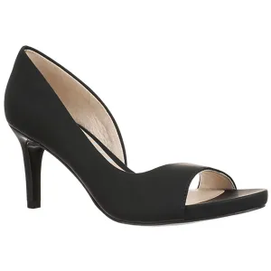 Mantra Womens Cushioned Footbed Faux Leather D'Orsay Heels