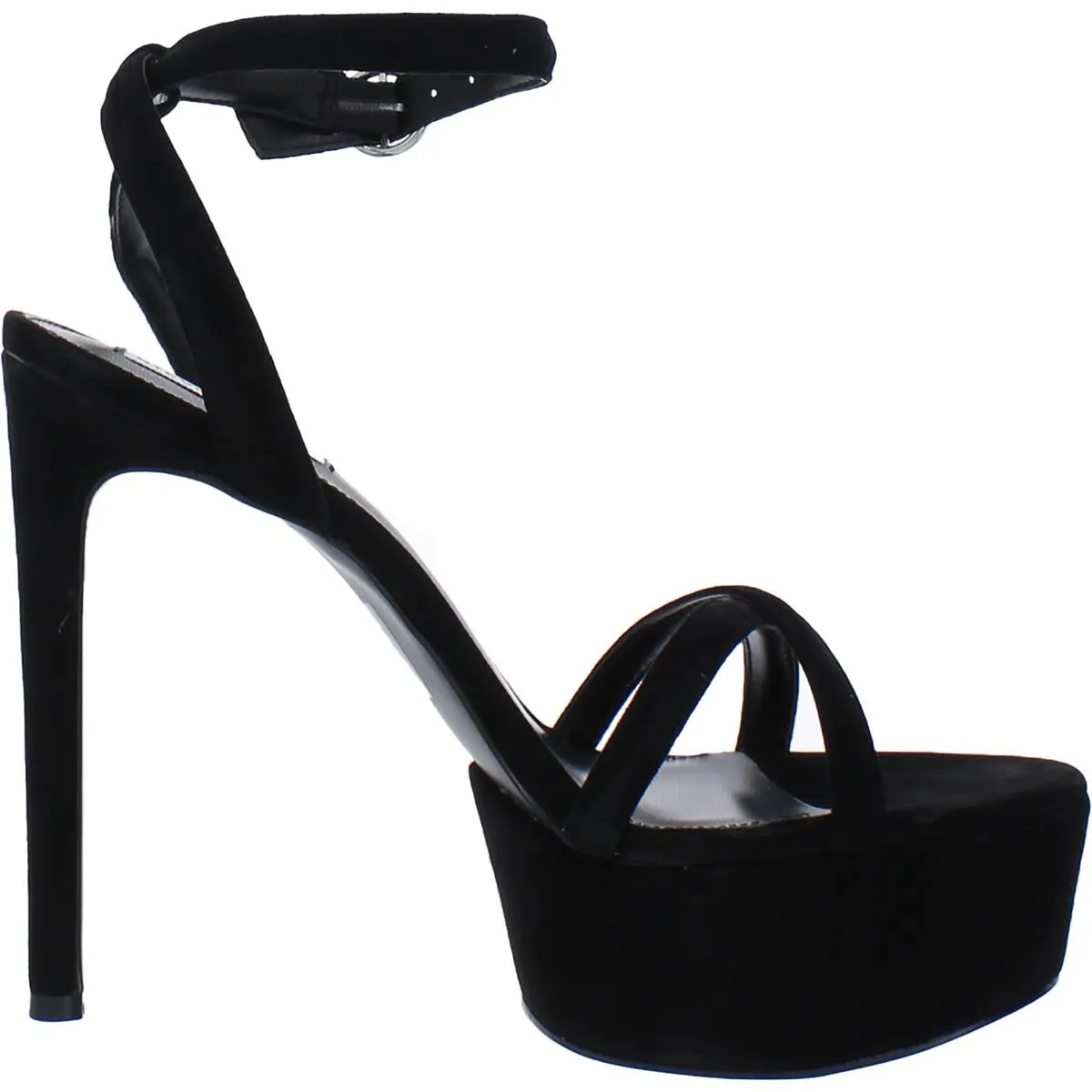 Marciana Womens Criss-Cross Front Ankle Strap Platform Sandals