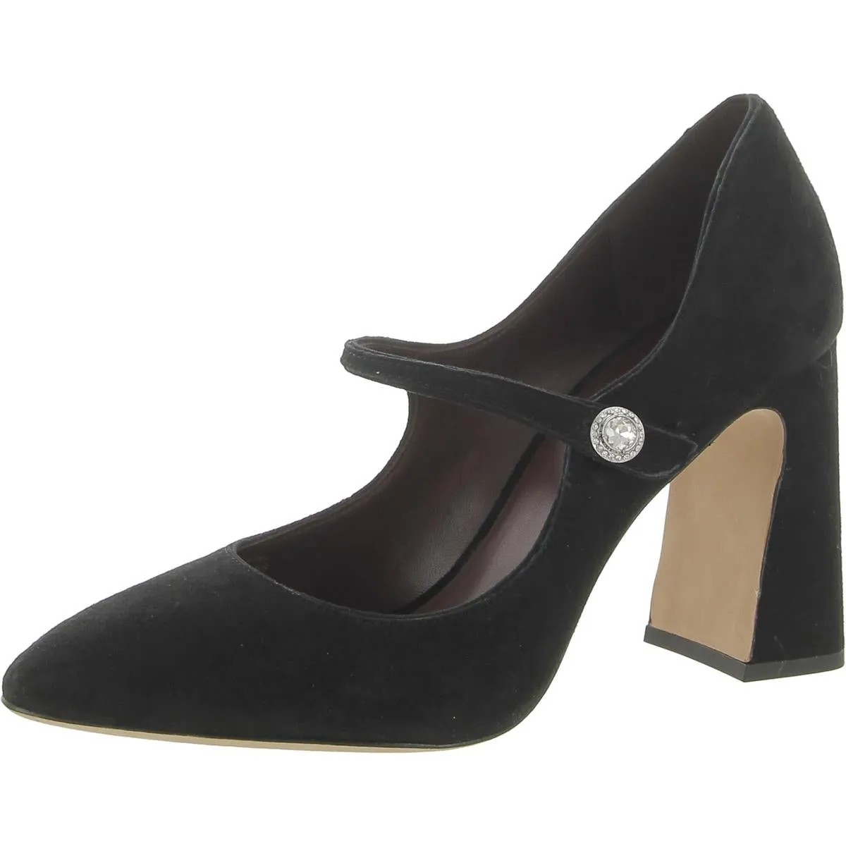 MAREN Womens Padded Insole Dressy Block Heel