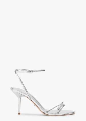 Mariah Silver Nappa Metallic
