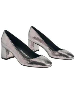 Marion Parke Block Heel Pump Leather Pump