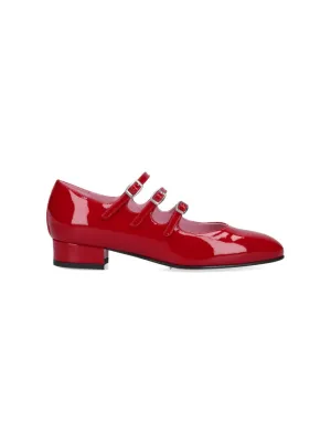 Mary Jane Pumps "Ariana" In Red Patent Leather