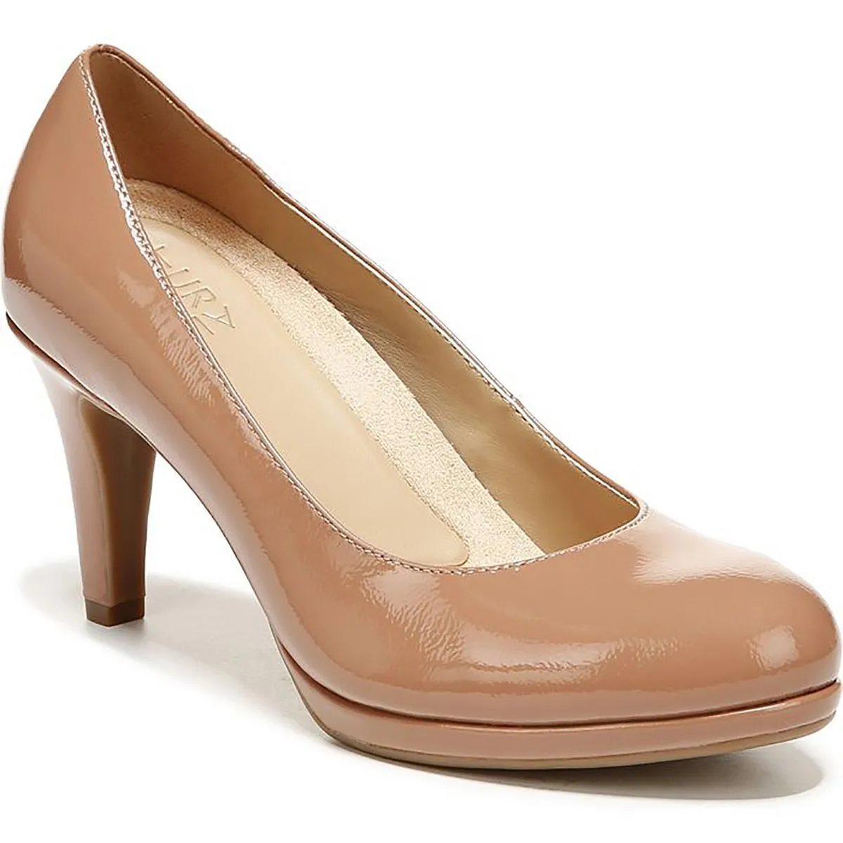 Michelle Womens Padded Insole Slip On Pumps