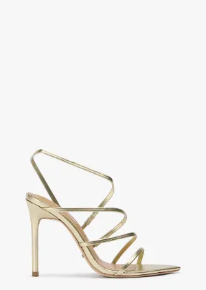 Milana Gold Nappa Metallic
