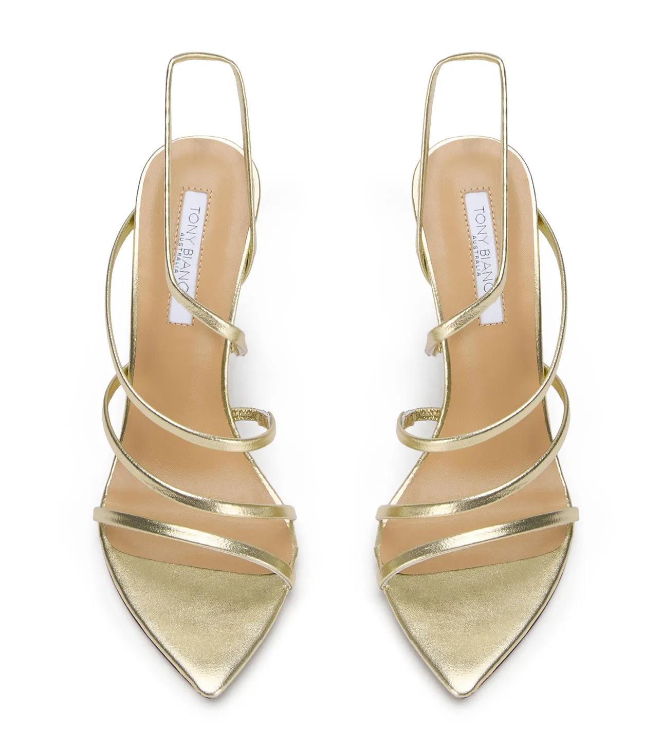 Milana Gold Nappa Metallic