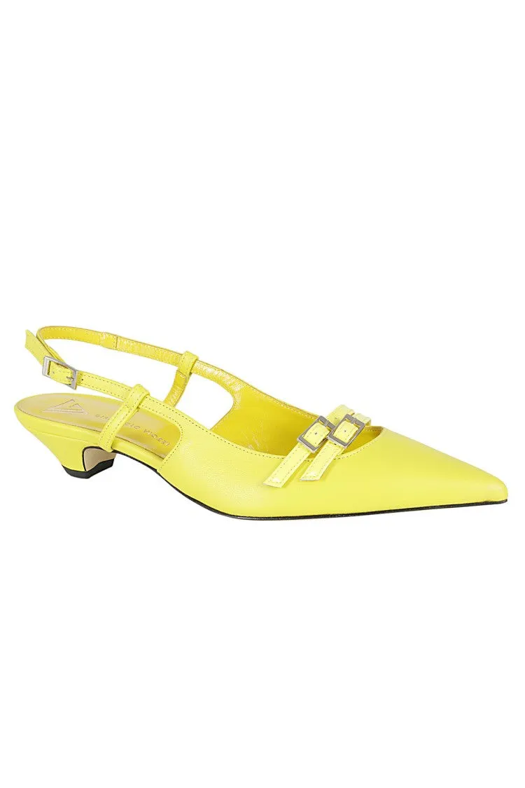Nappa Slingback Pump