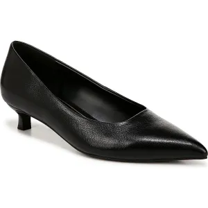 Natalia Womens Cushioned Footbed Pointed Toe Kitten Heels