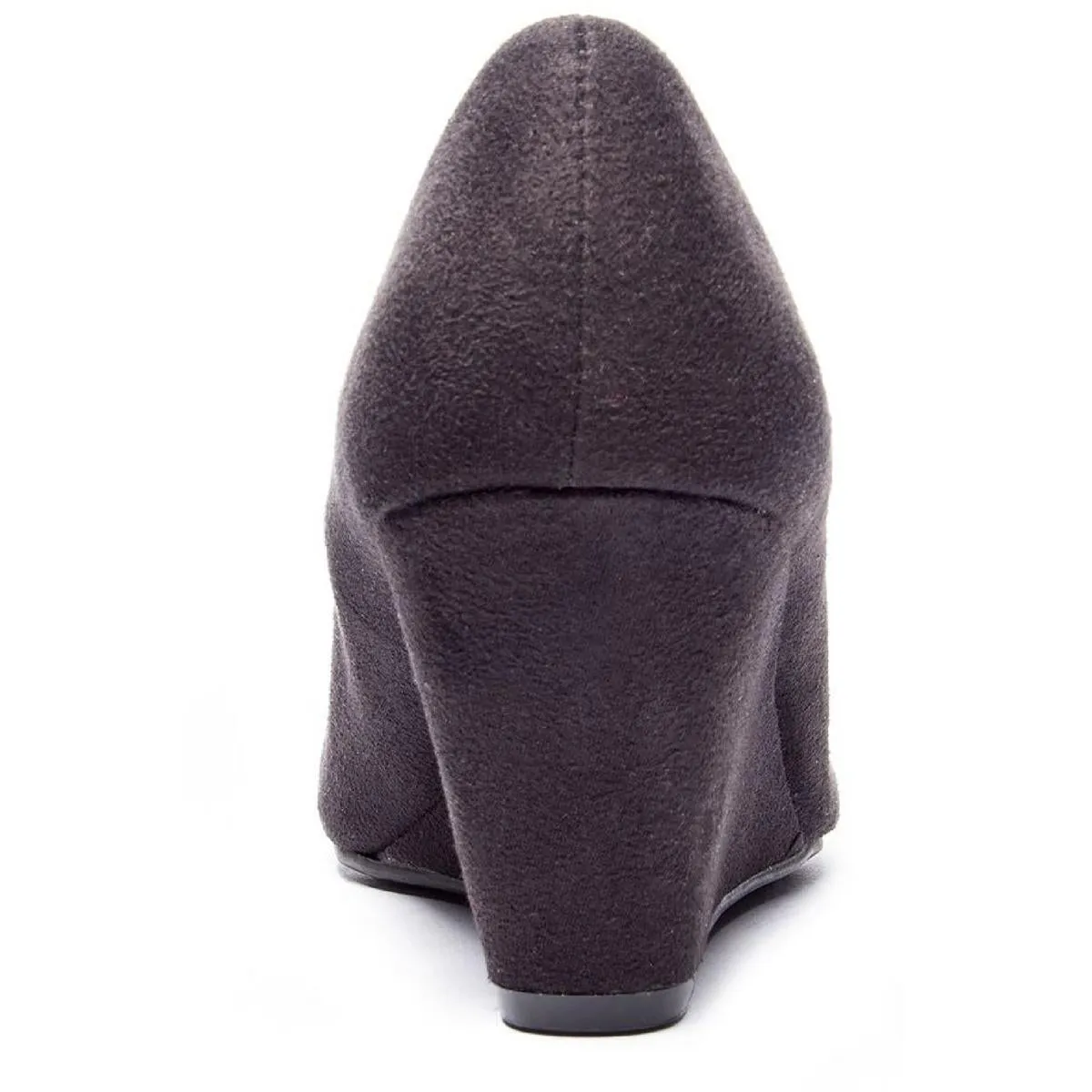 Nima Womens Solid Round Toe Wedge Heels