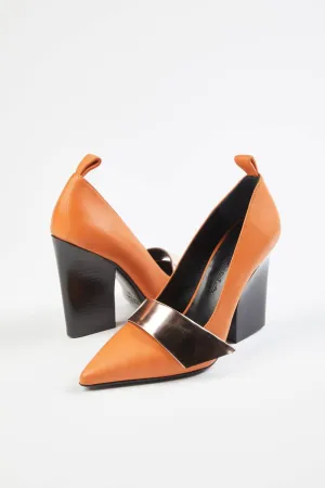 Nine 2 Fiver High Heel In Terracotta