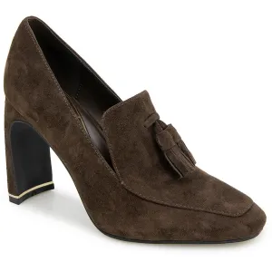 Nova Womens Tassel Man Made Block Heels