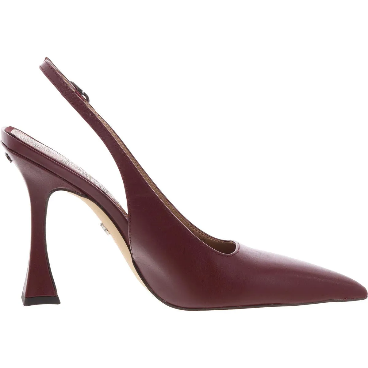 ODETTE Womens Strappy Leather Slingback Heels