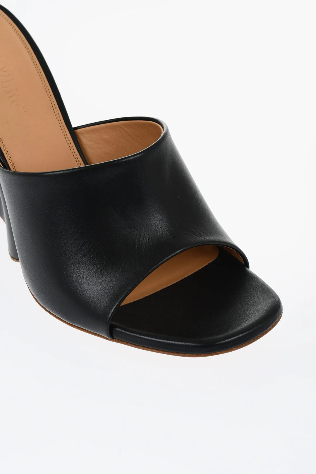 Off-White Open-Toe Jug Mules Wedge 10 Cm