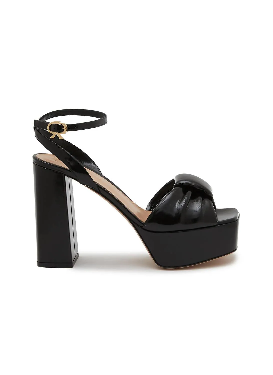 Paradi Platform Sandal In Black Nero