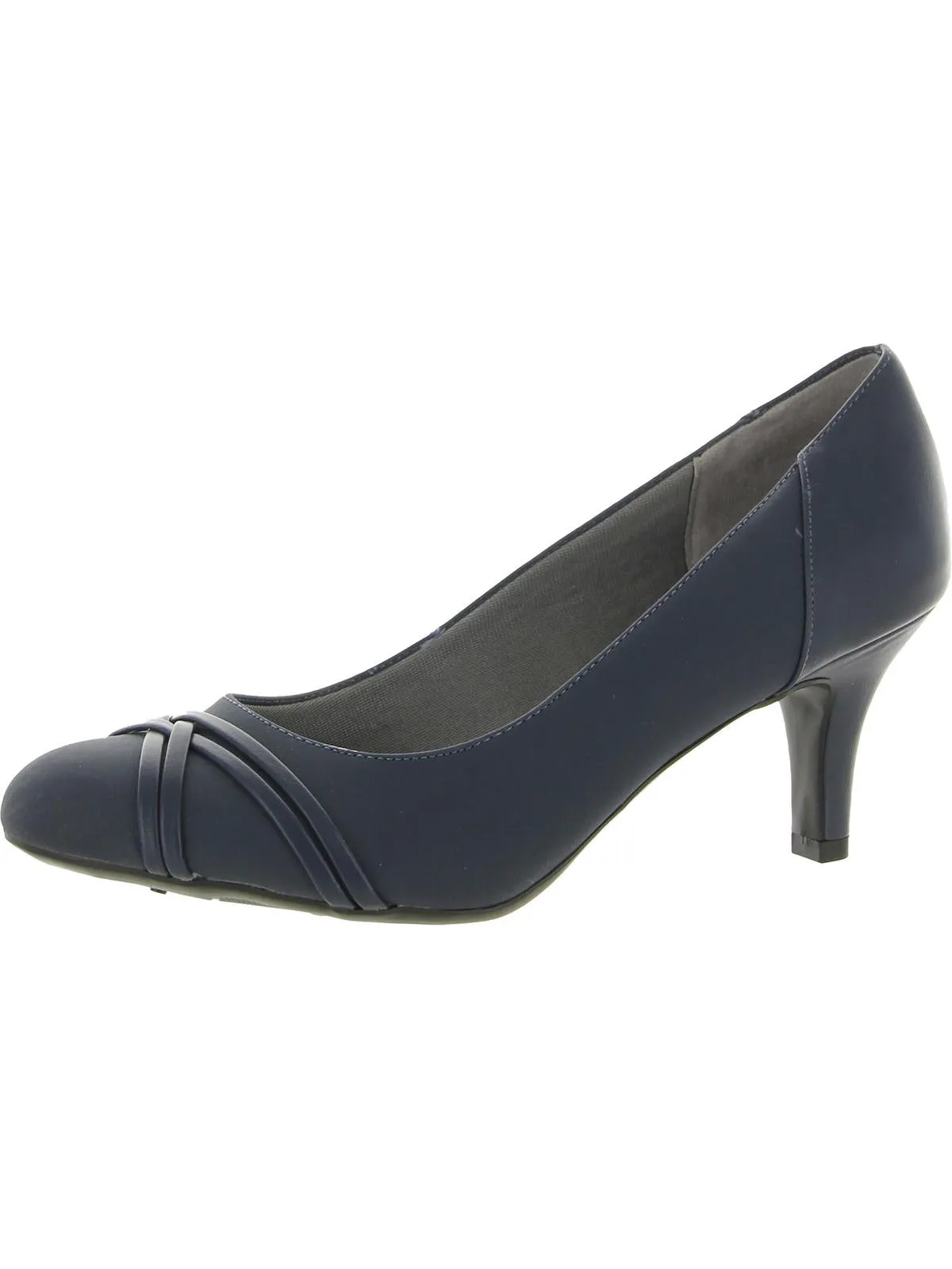 Pascal Womens Comfort Insole Slip On Dress Heels