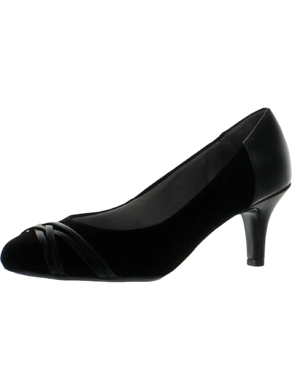 Pascal Womens Comfort Insole Slip On Dress Heels