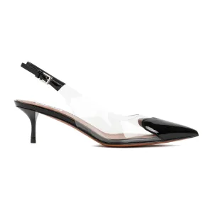 Patent Calf Leather Slingback