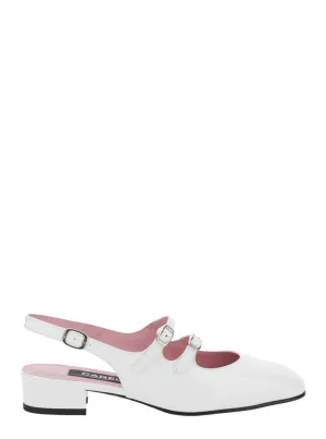 Peche White Patent