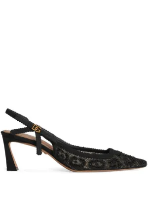 Pointed Toe Slingback Pumps