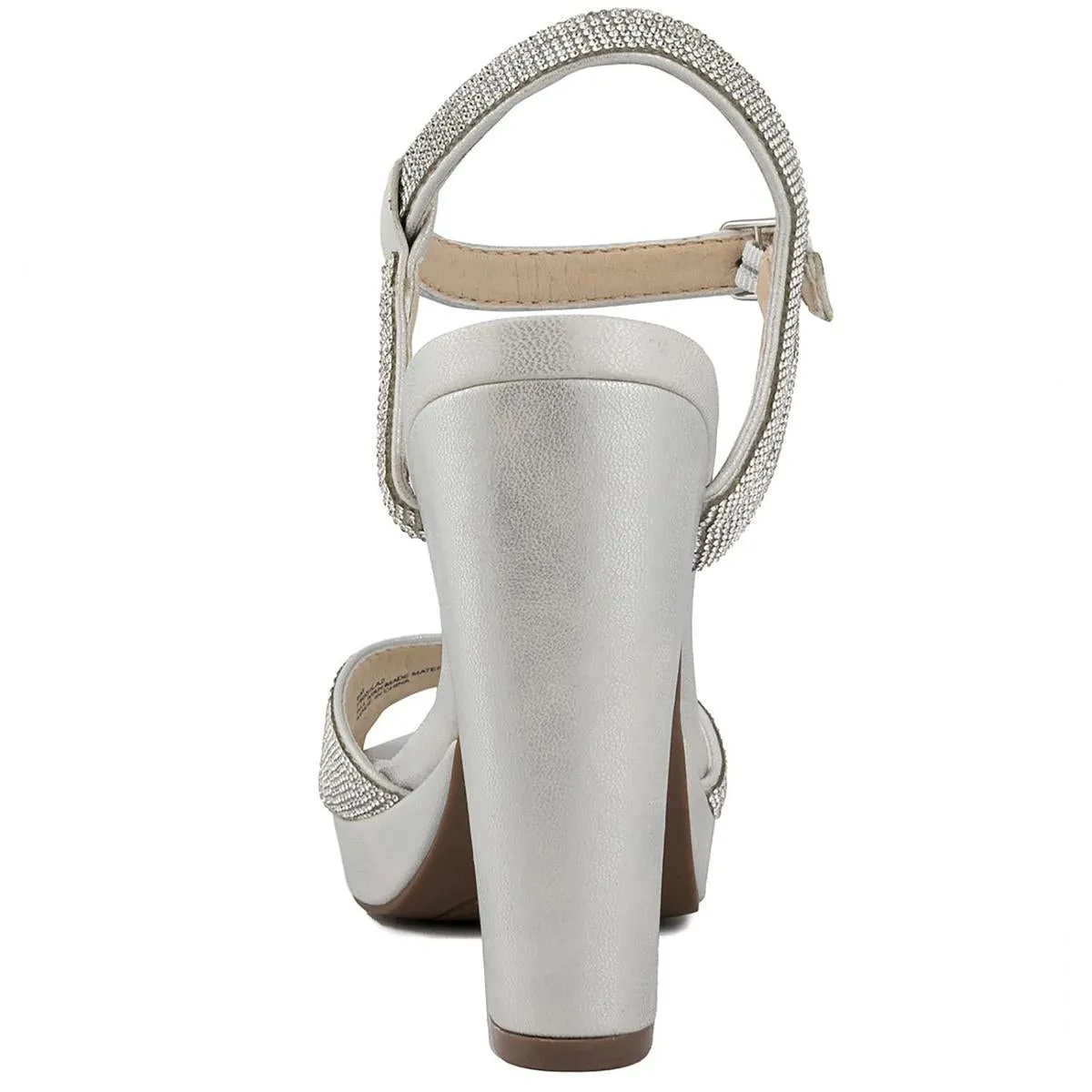 Prislla2 Womens Sling Back Open Toe Platform Heels