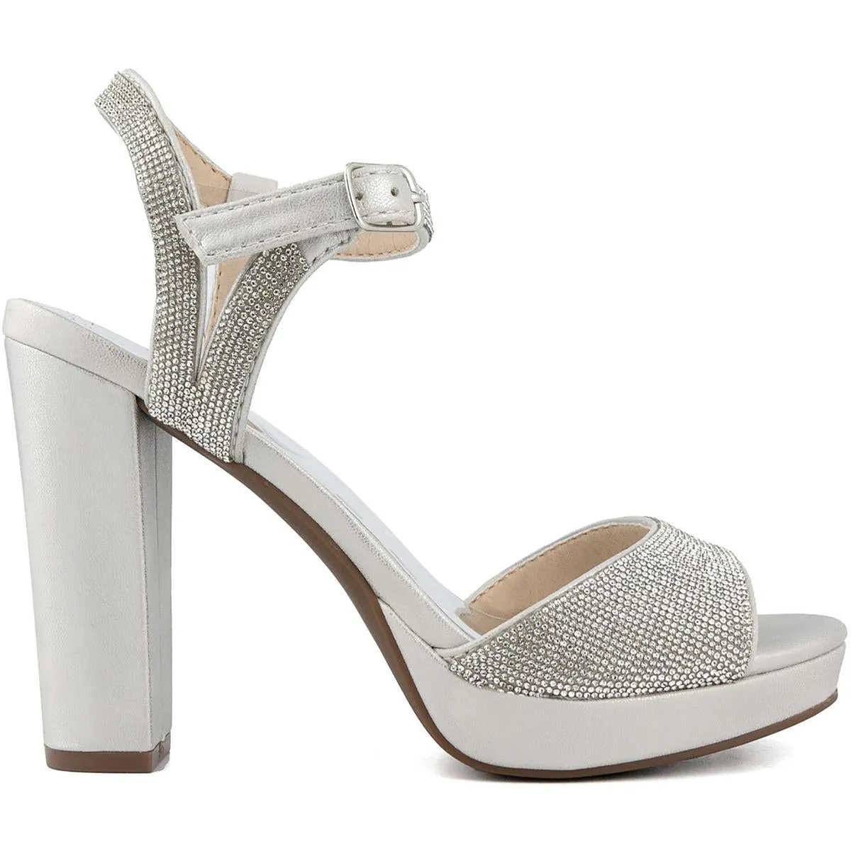 Prislla2 Womens Sling Back Open Toe Platform Heels
