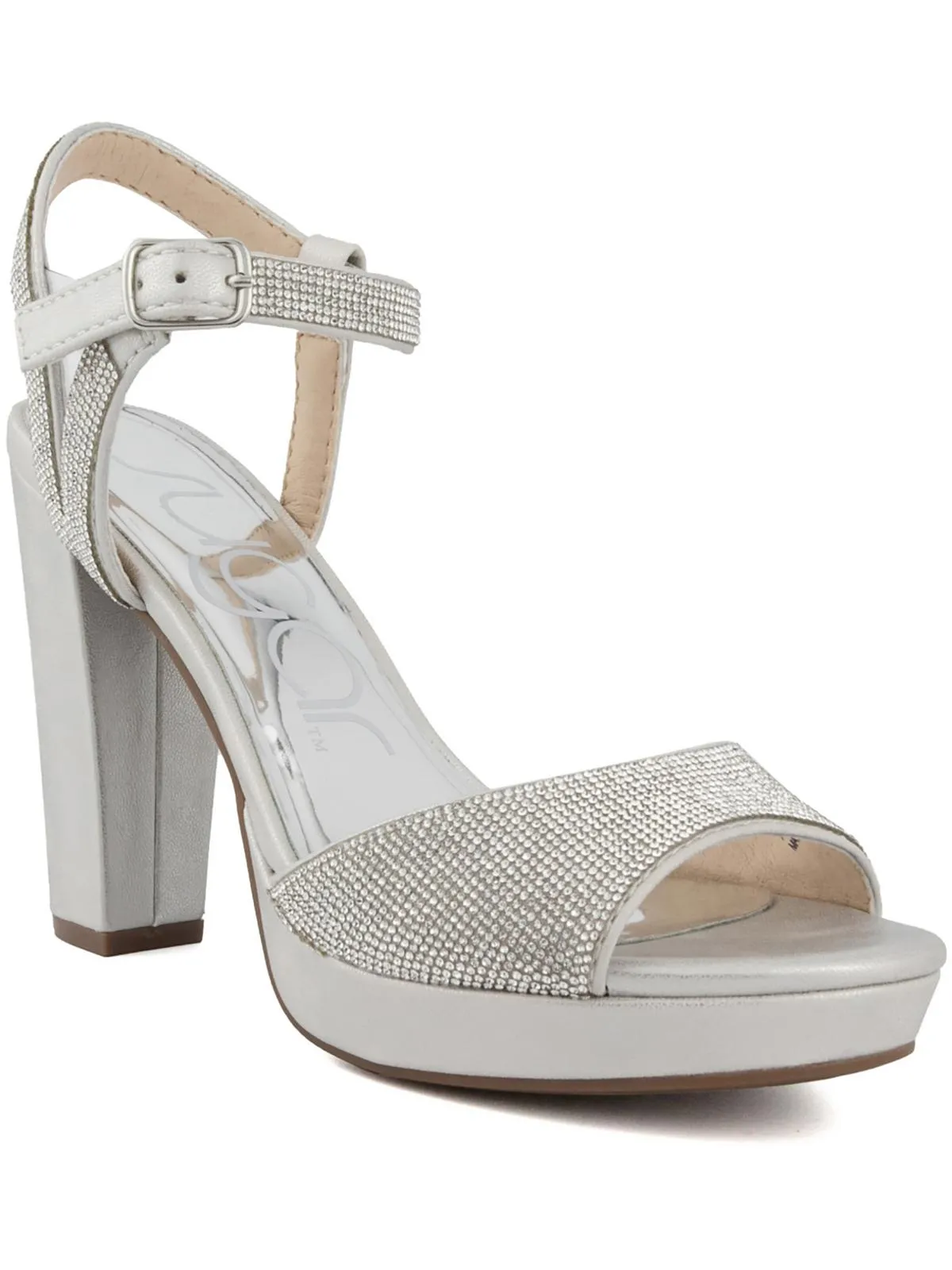 Prislla2 Womens Sling Back Open Toe Platform Heels