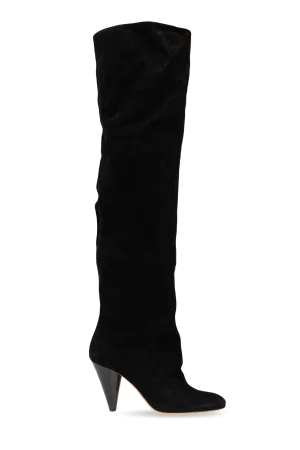 Proenza Schouler Leather Boots In Black - 38.5