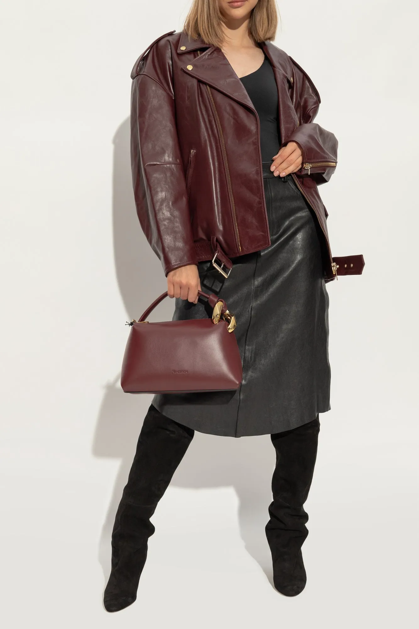 Proenza Schouler Leather Boots In Black - 38.5