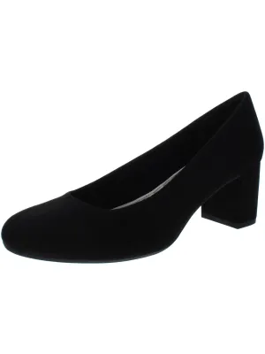 Proper Womens Faux Suede Round Toe Dress Pumps