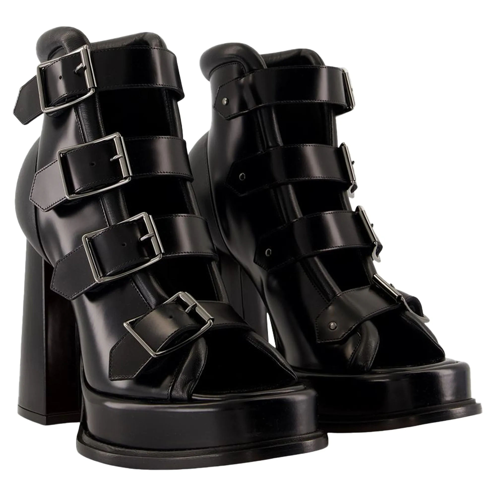 Pumps - Alexander McQueen - Leather - Black