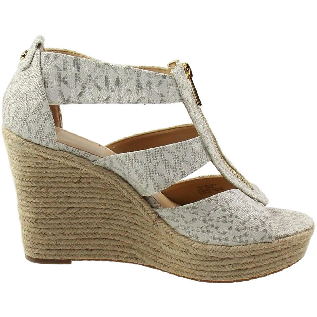 PW15K Womens Pattern Manmade Wedge Heels