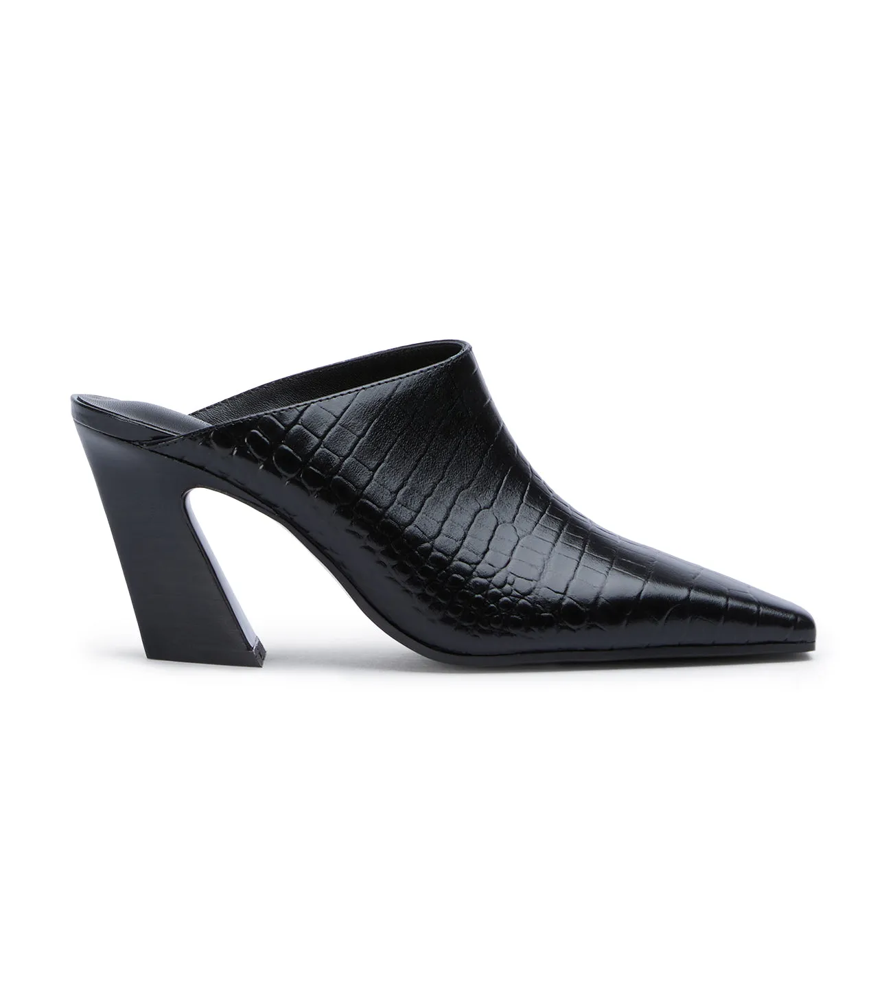 Quade Black Croc