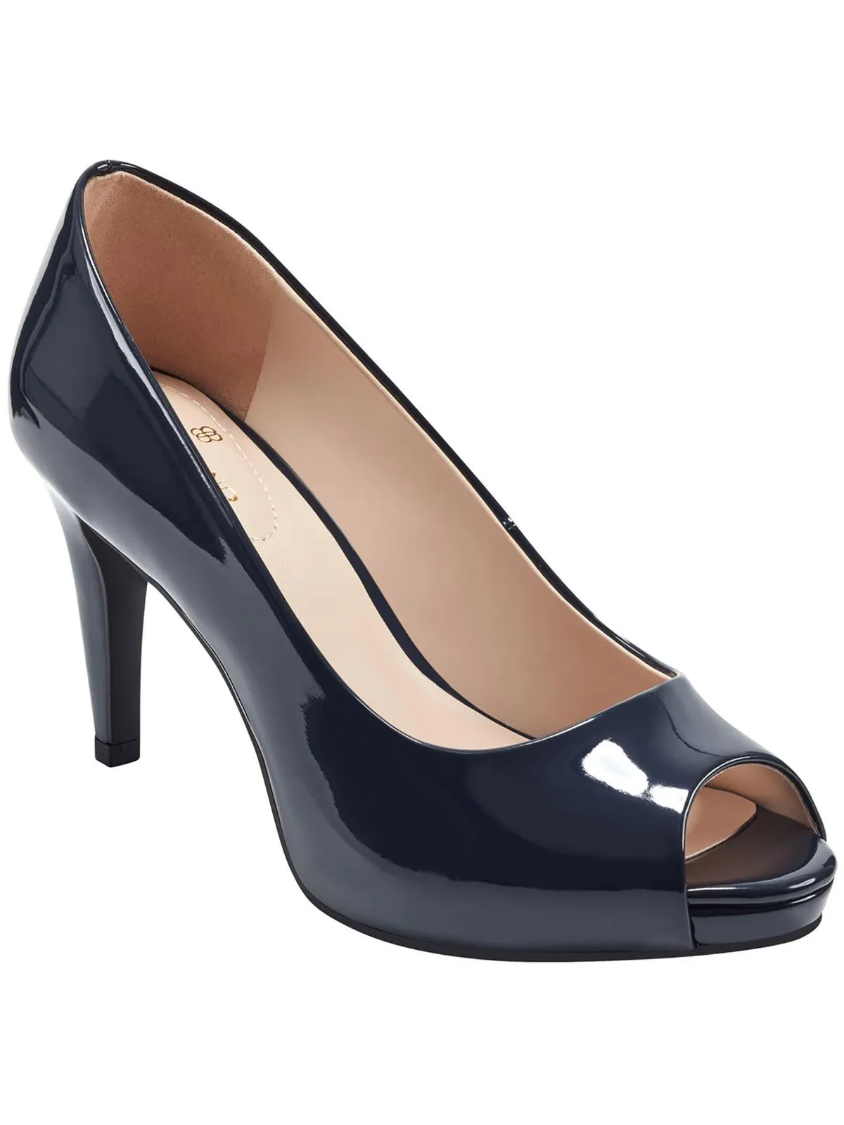 Rainaa Womens Faux Leather Snake Print Pumps