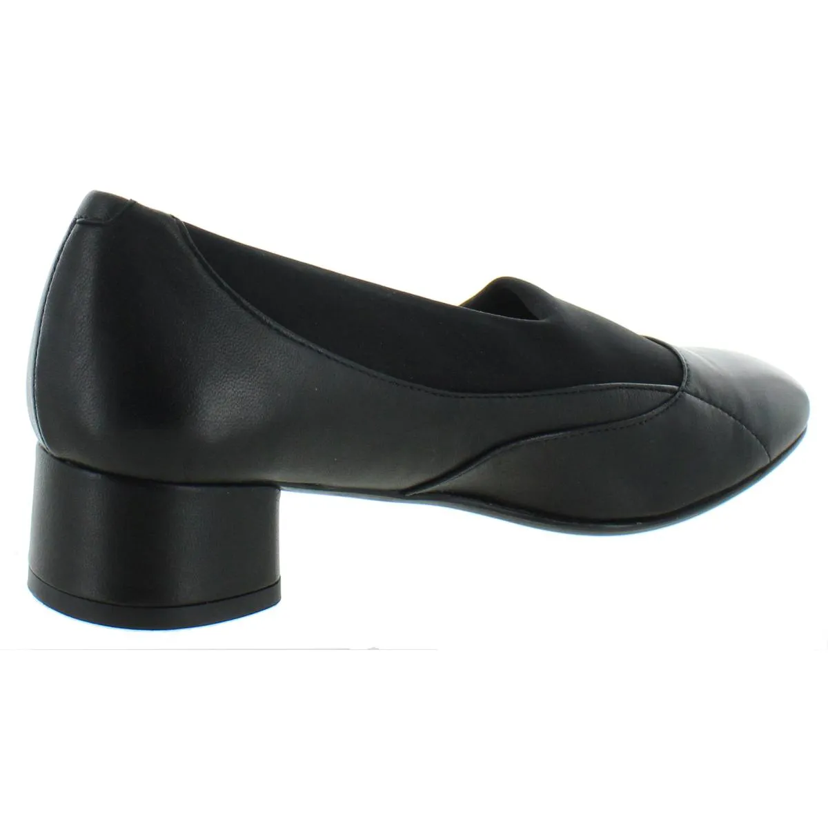 Recanati Womens Block Heel Round Toe Pumps