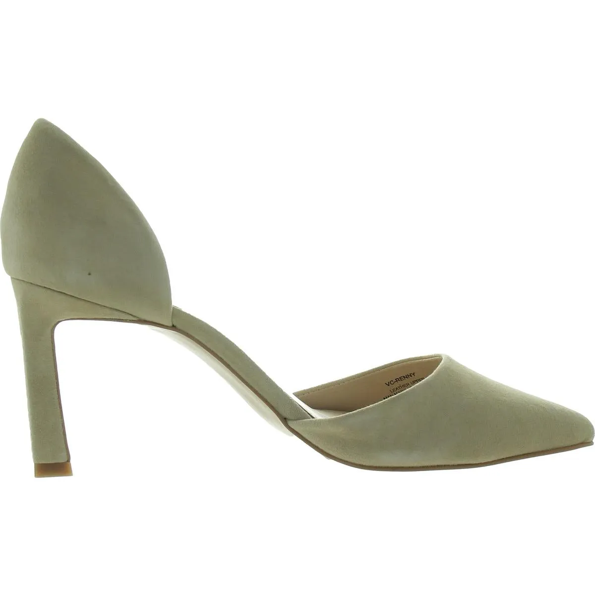 Renny Womens Nubuck Slip On Pumps