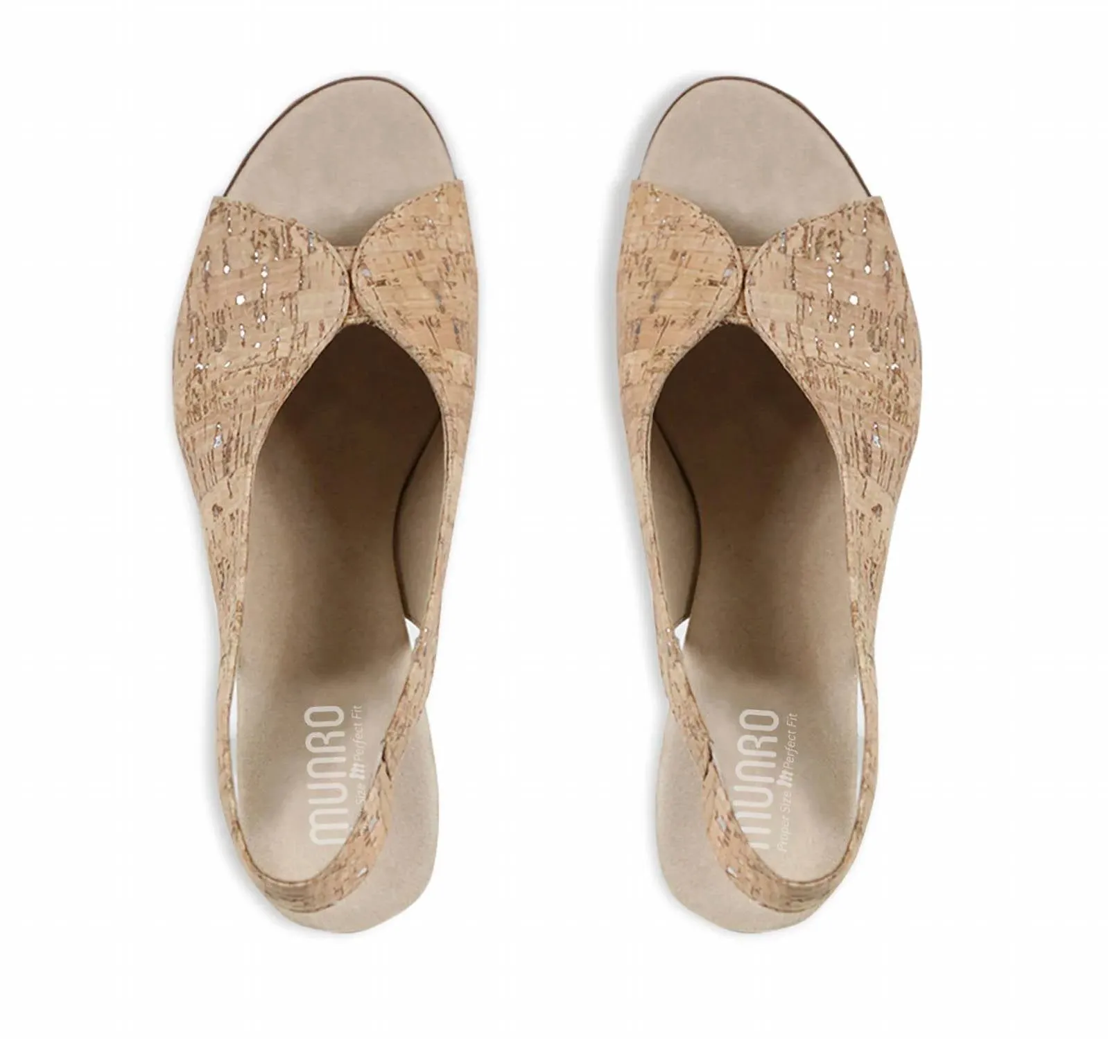 Rochelle Sling-Back Sandal In Cork