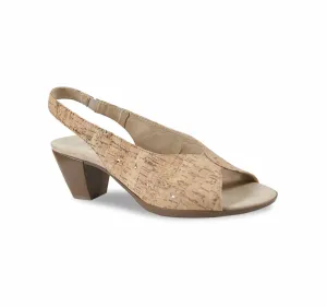 Rochelle Sling-Back Sandal In Cork