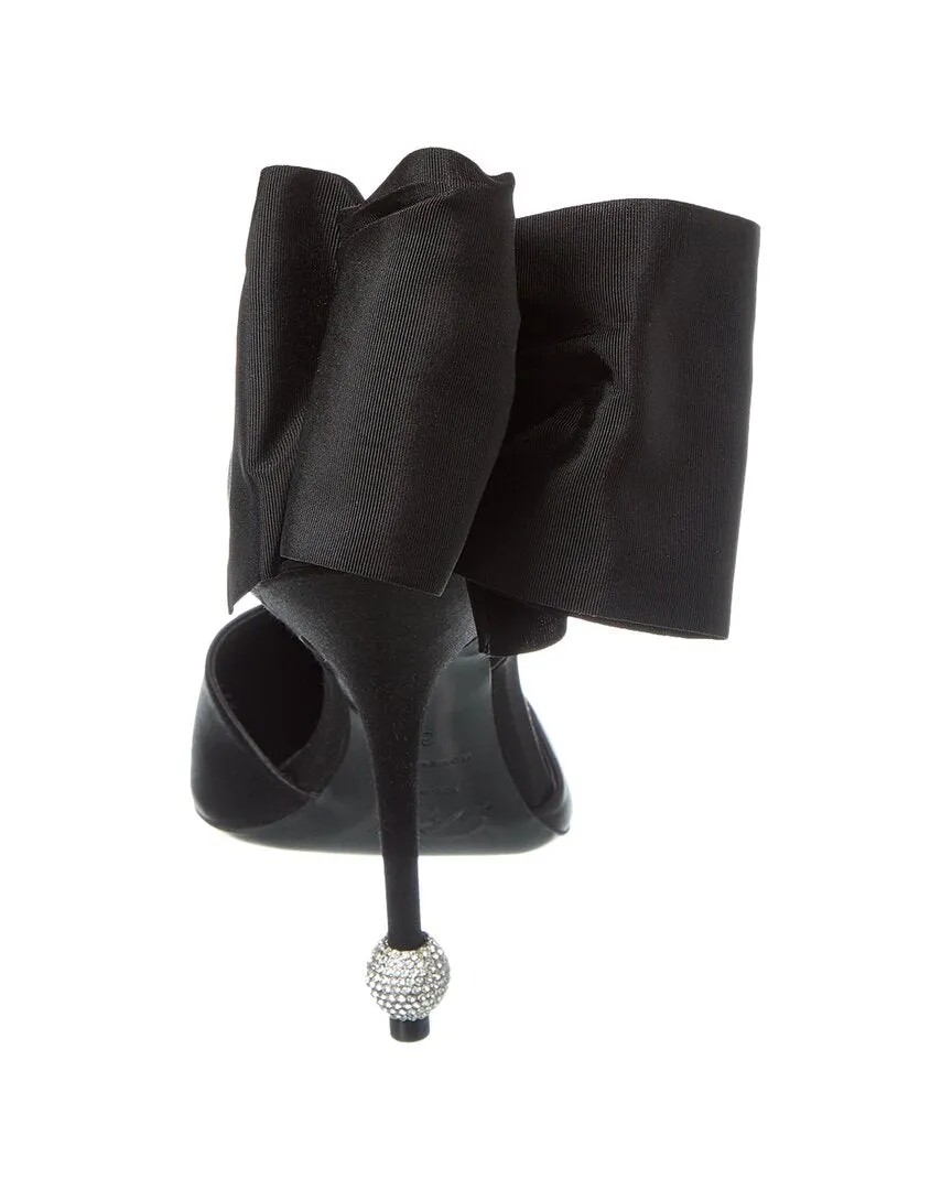 Roger Vivier D'orsay Papillon Satin Pump