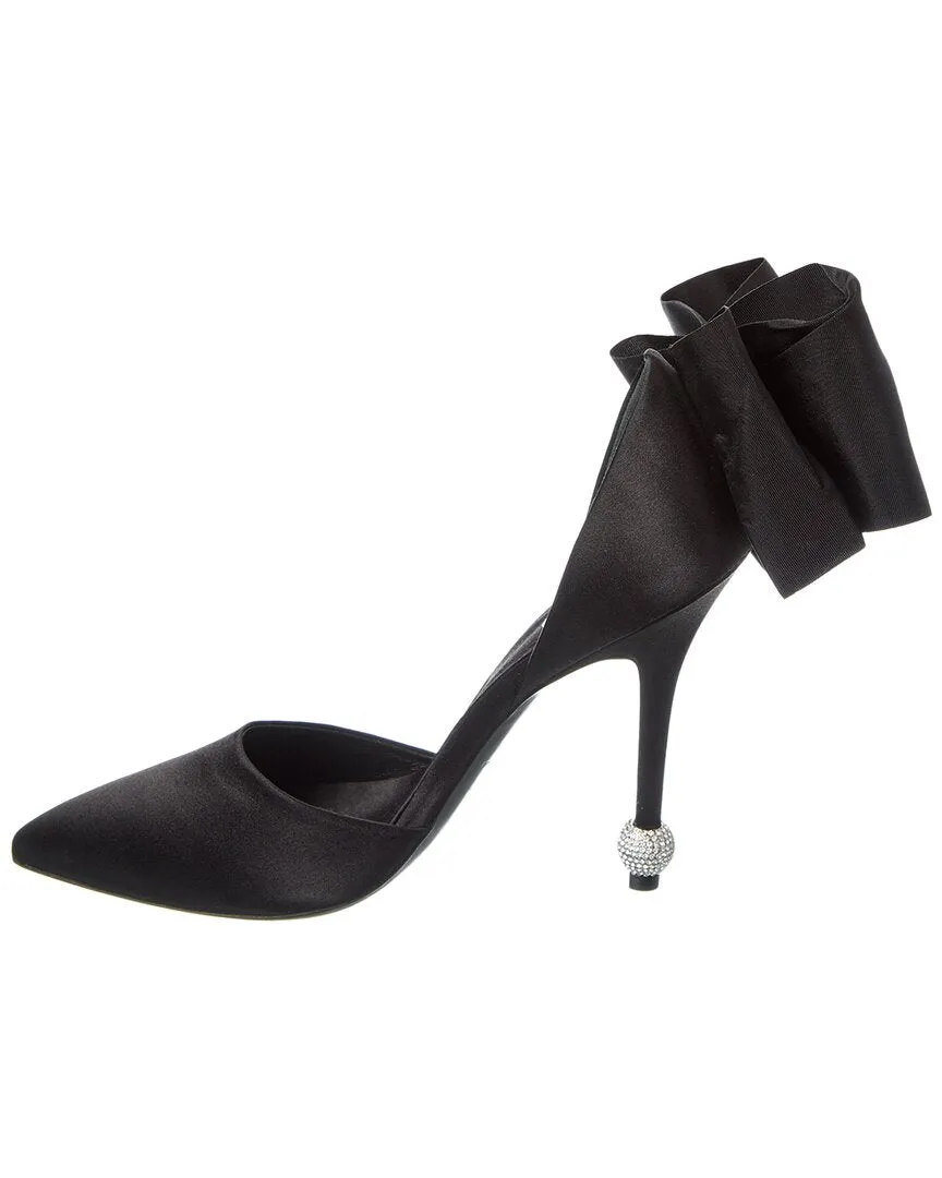 Roger Vivier D'orsay Papillon Satin Pump