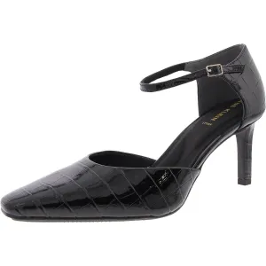 Rosalind Womens Adjustable Patent Ankle Strap