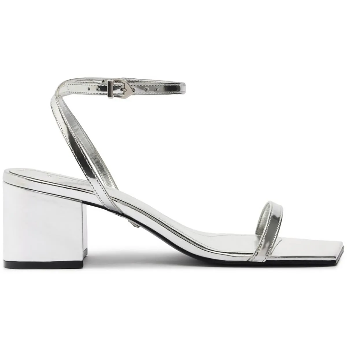 S22048002001U Womens Block Heel Leather Block Heels