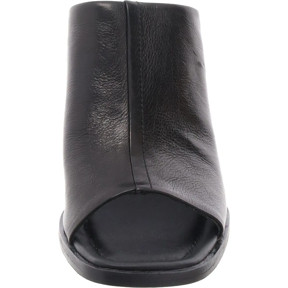 SAFIRE Womens Cushioned Footbed Leather Mules