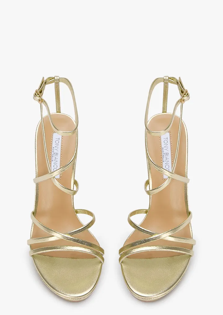 Sass Gold Nappa Metallic