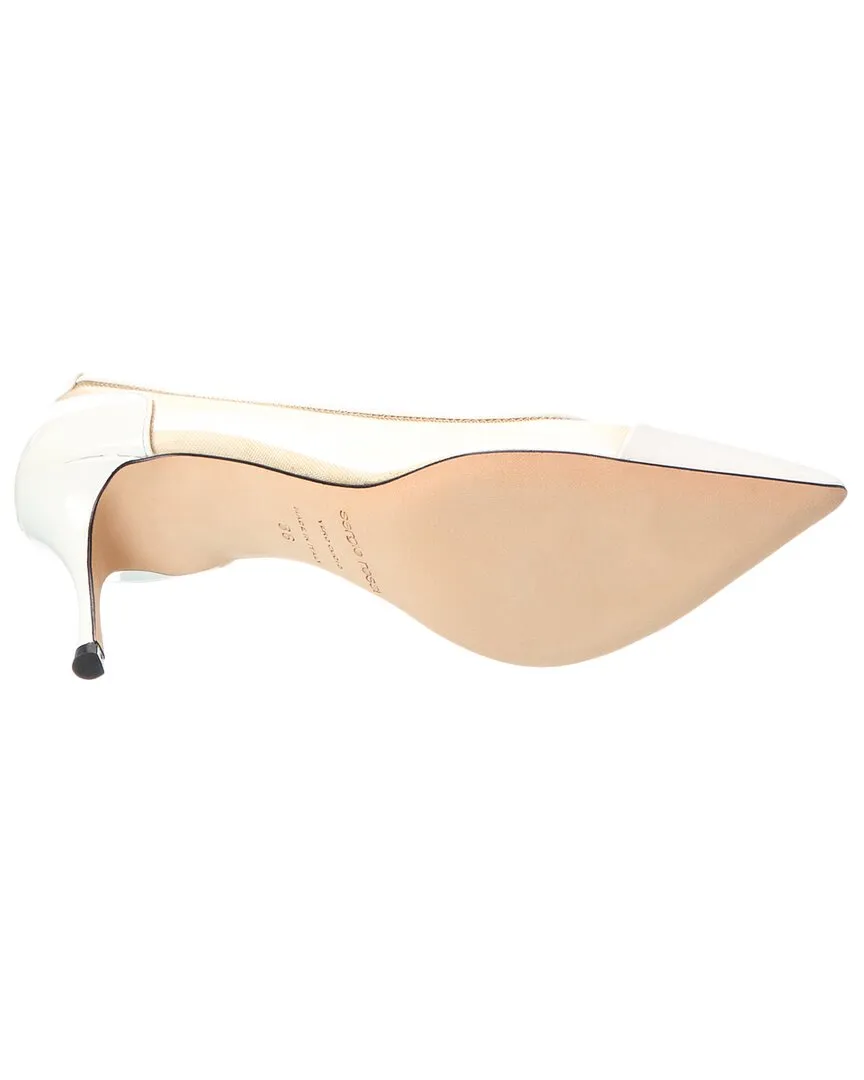 Sergio Rossi Godiva Mesh & Patent Pump