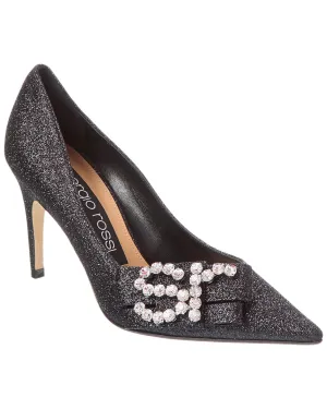 Sergio Rossi SR Glitter Pump