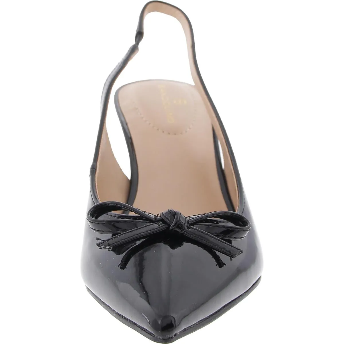 Shane 3 Womens Bow Patent Slingback Heels