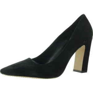 Sibrina Womens Solid Suede Pumps