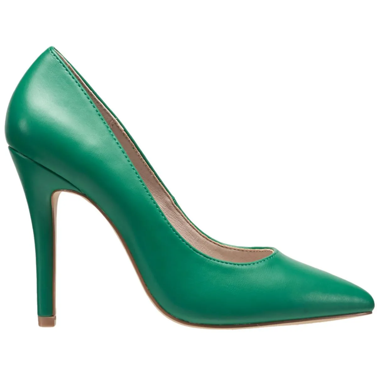 SIERRA Womens Solid Leather Pumps
