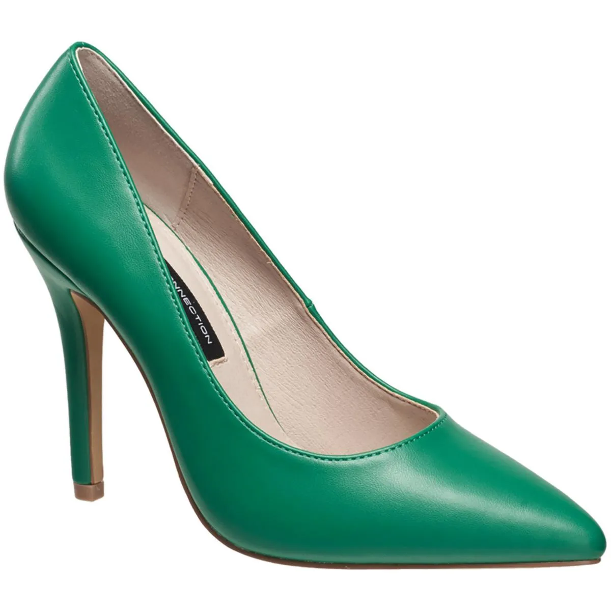 SIERRA Womens Solid Leather Pumps